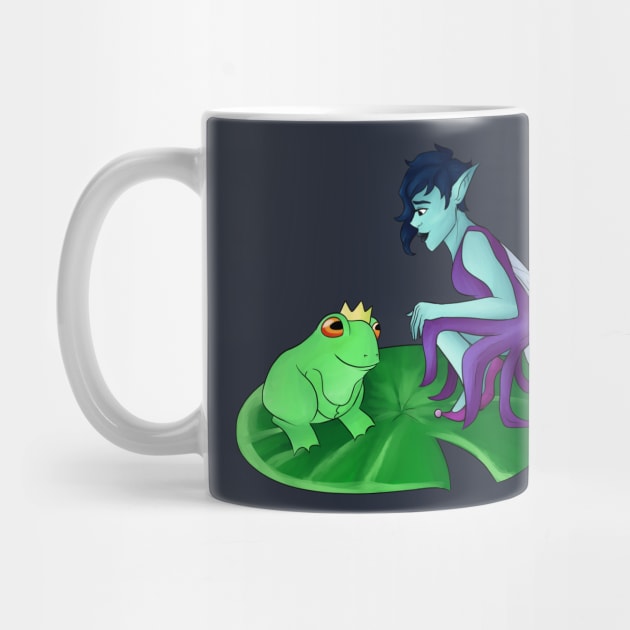 Frog Prince and Fairy by chronicallycrafting